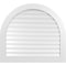 Ekena Millwork Round Top Surface Mount PVC Gable Vent: Functional, w/ 3-1/2"W x 1"P Standard Frame, 40"W x 36"H GVPRT40X3601SF - alternate 1